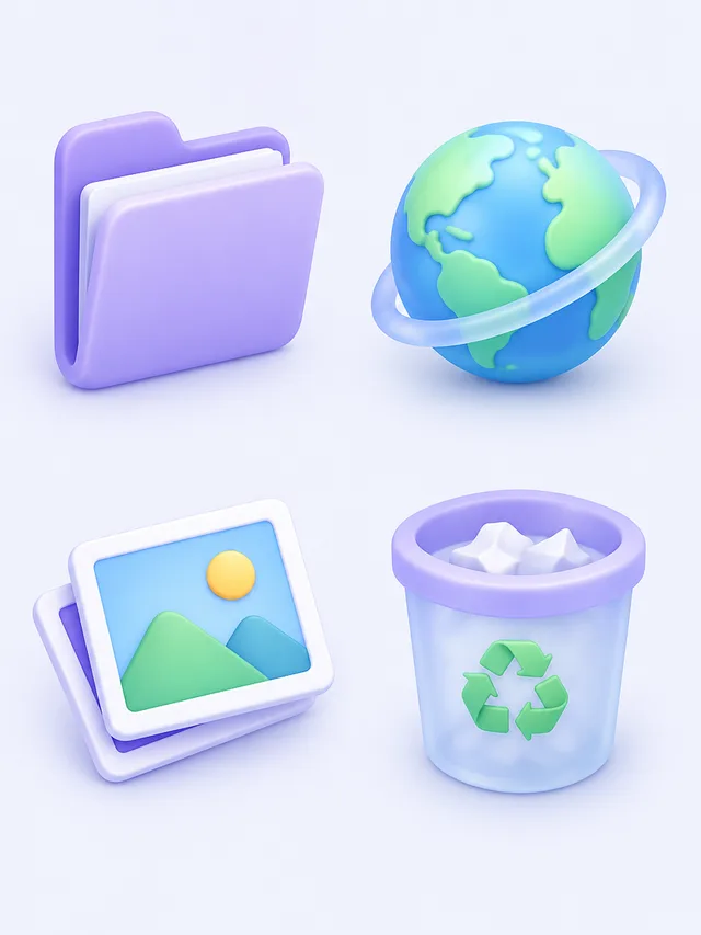 PixOnDeck generated icon set example