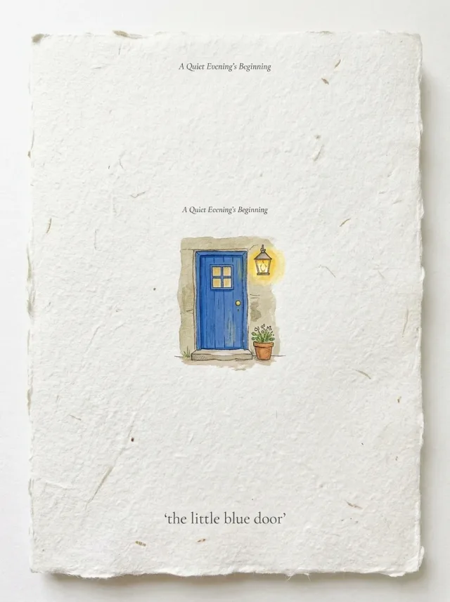 Minimalistisches Acryl-Buchcover - Generiertes Bild